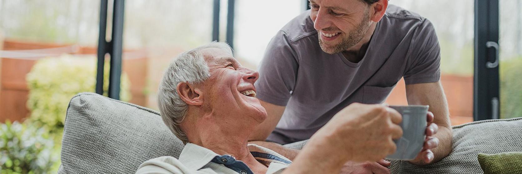 father-son-smiling